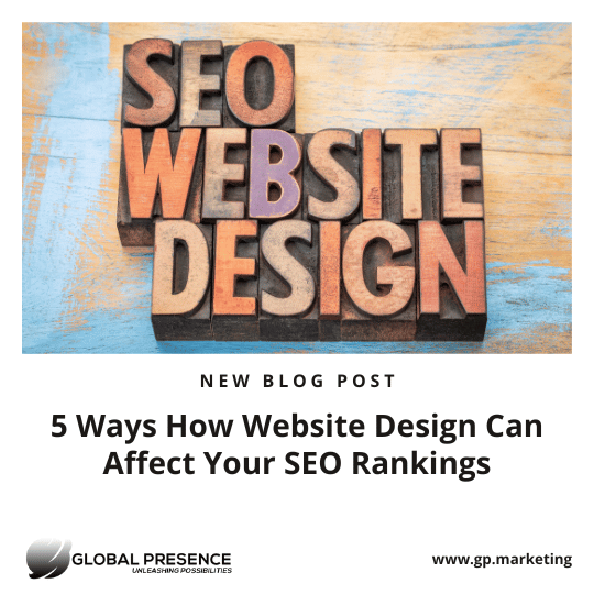 5 Ways How Website Design Can Affect Your SEO Rankings